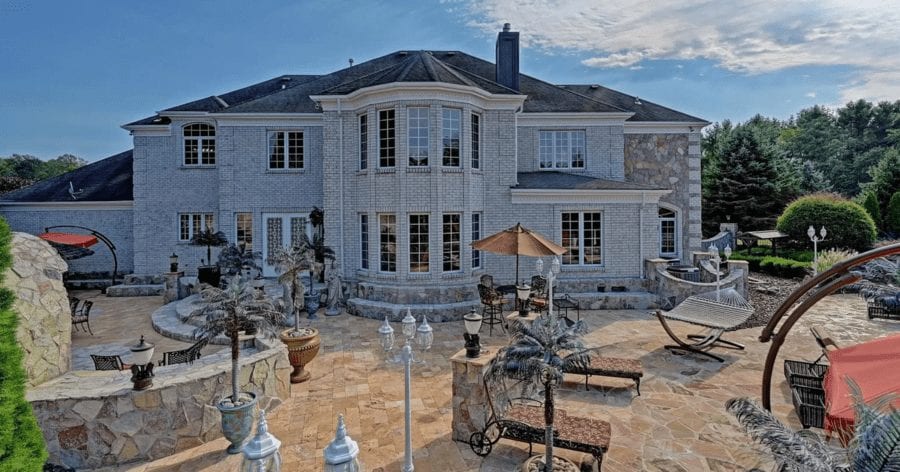 The World’s Worst McMansion - It’s So Bad, It’s Good – New Jersey ‘McMansion’ complete with Flintstone-esque pebbled bathrooms and gaudy grottos goes on sale for £1.65 million; it’s so bad, it’s good – 1 Rivers Edge Drive, Colts Neck, Monmouth, New Jersey, NJ 07722, United States of America for sale for £1.65 million ($2,199,999, €1.86 million or درهم8.08 million) with Robert DeFalco Realty Inc.