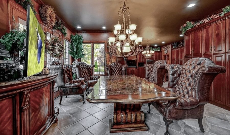 The World’s Worst McMansion - It’s So Bad, It’s Good – New Jersey ‘McMansion’ complete with Flintstone-esque pebbled bathrooms and gaudy grottos goes on sale for £1.65 million; it’s so bad, it’s good – 1 Rivers Edge Drive, Colts Neck, Monmouth, New Jersey, NJ 07722, United States of America for sale for £1.65 million ($2,199,999, €1.86 million or درهم8.08 million) with Robert DeFalco Realty Inc.