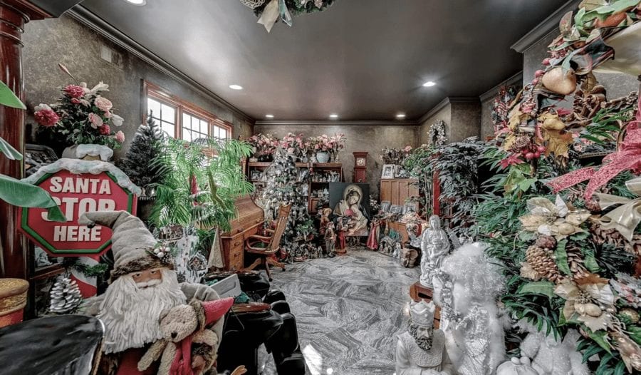 The World’s Worst McMansion - It’s So Bad, It’s Good – New Jersey ‘McMansion’ complete with Flintstone-esque pebbled bathrooms and gaudy grottos goes on sale for £1.65 million; it’s so bad, it’s good – 1 Rivers Edge Drive, Colts Neck, Monmouth, New Jersey, NJ 07722, United States of America for sale for £1.65 million ($2,199,999, €1.86 million or درهم8.08 million) with Robert DeFalco Realty Inc.
