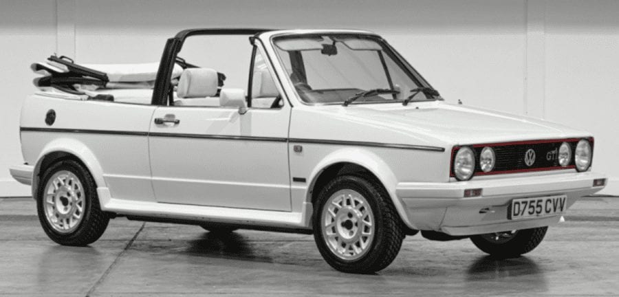Only Fools and Golf Cabriolets – Ex Sir David Jason ‘Del Boy’ car for sale – 1987 Volkswagen Golf GTI Karmann cabriolet – nicknamed ‘Rodney’ – previously owned by ‘Only Fools and Horses’ actor Sir David Jason to be auctioned by Silverstone Auctions with an estimate of £18,000 to £22,000 ($23,700 to $28,900, €19,900 to €24,400 or درهم86,900 to درهم106,300) at their NEC Classic Live online auction on Saturday 14th November 2020.