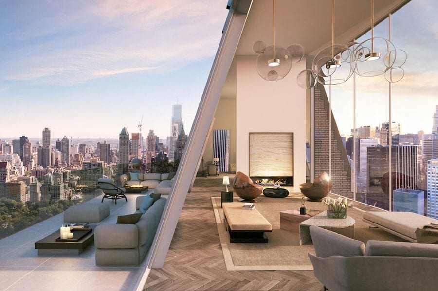 Steeply Priced Roof Space Slashed – Space to create The Penthouse, Hampshire House, 150 Central Park South, Manhattan, New York, NY 10019, United States of America heads to auction with no reserve after failing to sell for £30.3 million ($40 million, €33.8 million or درهم146.9 million) through Concierge Auctions.