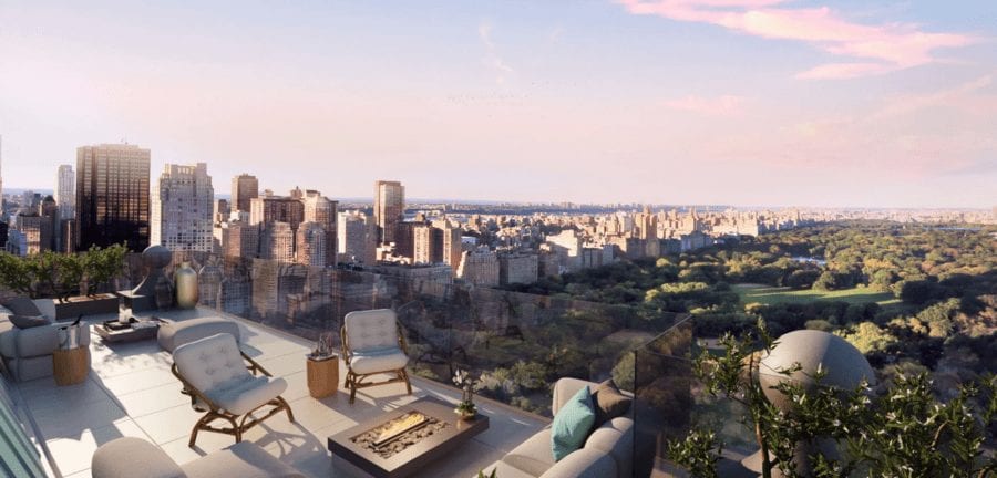 Steeply Priced Roof Space Slashed – Space to create The Penthouse, Hampshire House, 150 Central Park South, Manhattan, New York, NY 10019, United States of America heads to auction with no reserve after failing to sell for £30.3 million ($40 million, €33.8 million or درهم146.9 million) through Concierge Auctions.