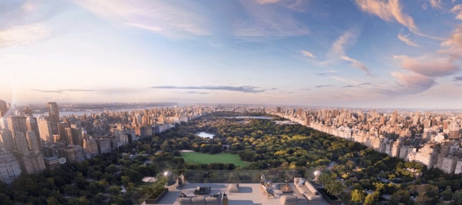 Steeply Priced Roof Space Slashed – Space to create The Penthouse, Hampshire House, 150 Central Park South, Manhattan, New York, NY 10019, United States of America heads to auction with no reserve after failing to sell for £30.3 million ($40 million, €33.8 million or درهم146.9 million) through Concierge Auctions.