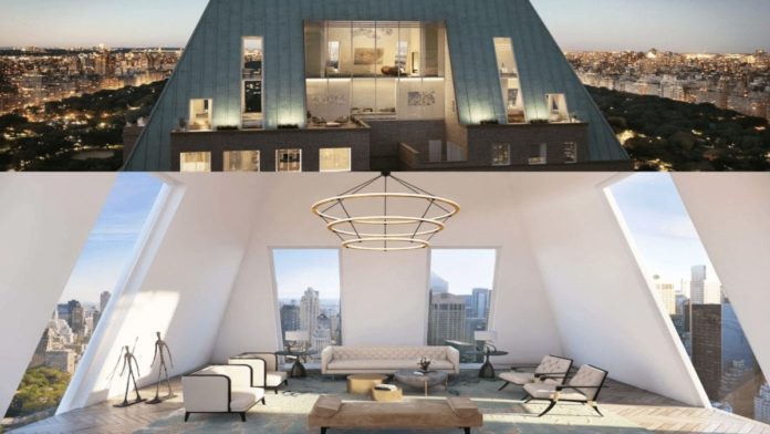 Steeply Priced Roof Space Slashed – Space to create The Penthouse, Hampshire House, 150 Central Park South, Manhattan, New York, NY 10019, United States of America heads to auction with no reserve after failing to sell for £30.3 million ($40 million, €33.8 million or درهم146.9 million) through Concierge Auctions.