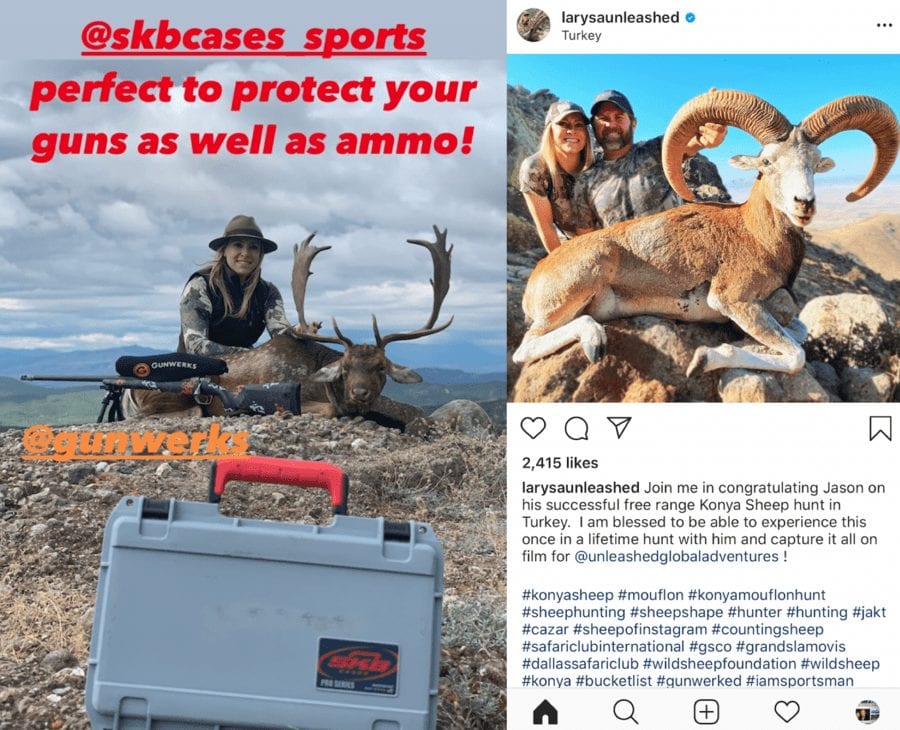 Ban The Bear Slayer – 10,000 Signatures on Petition Against Larysa Switlyk – As our petition to ban bear slaying barbarian Larysa Switlyk from Instagram soars past 10,000 signatures, it is time the social media outlet paid attention.