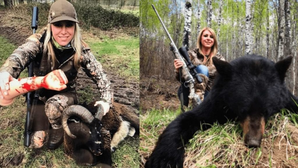Ban The Bear Slayer – 10,000 Signatures on Petition Against Larysa Switlyk – As our petition to ban bear slaying barbarian Larysa Switlyk from Instagram soars past 10,000 signatures, it is time the social media outlet paid attention.
