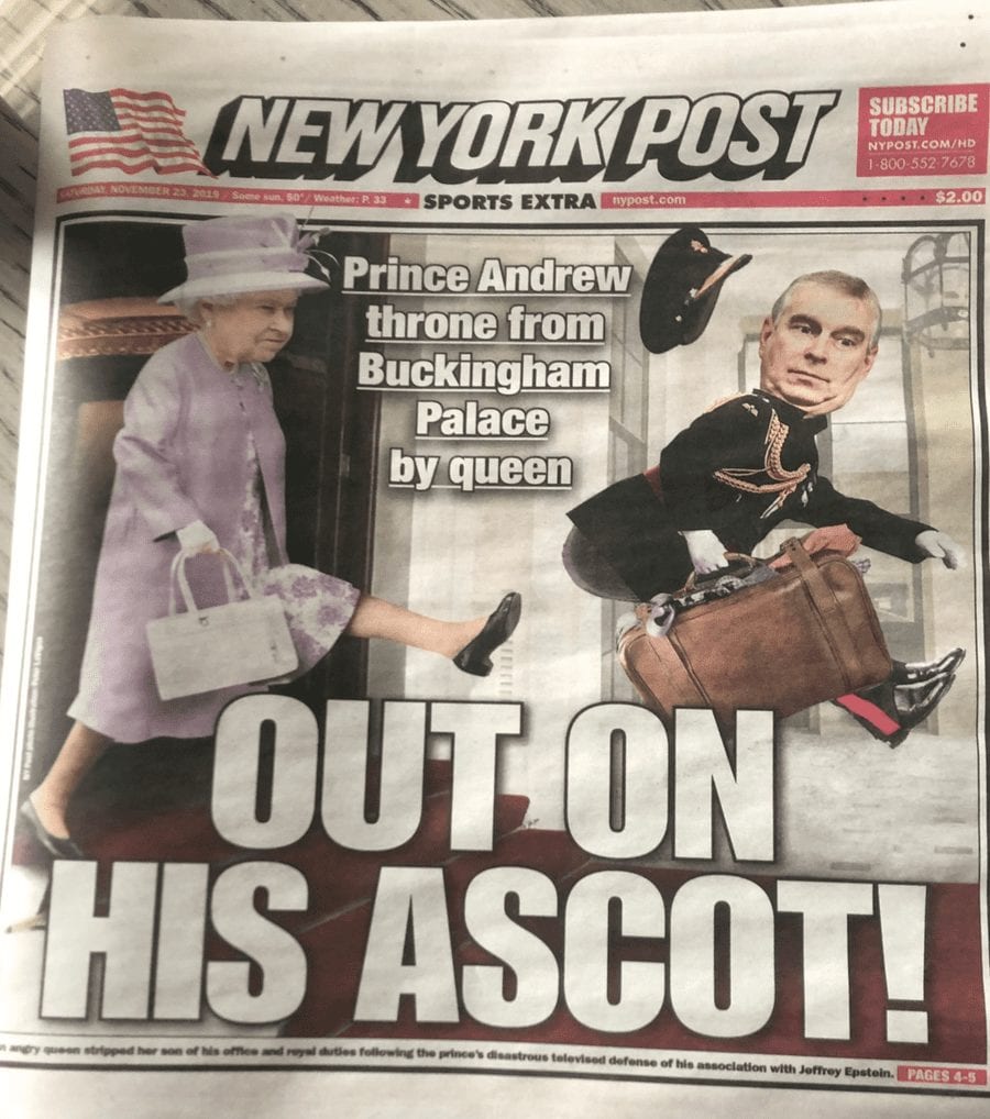 Randy’s Anniversary – First anniversary of Prince Andrew interview – EXCLUSIVE – On the first anniversary of ‘Randy Andy’ Prince Andrew’s juggernaut wreck BBC interview with Emily Maitlis about Jeffrey Epstein, authors Nigel Cawthorne and Kirby Sommers share their thoughts with ‘The Steeple Times.’