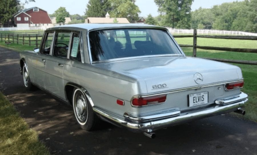 Elvis & Epstein’s Dictator Car – Ex-Elvis Presley Mercedes 600 to be sold – 1969 Mercedes-Benz 600 ‘Dictator Car’ sedan originally owned by Elvis Presley and currently by an Epstein is being sold by auction –1969 Mercedes-Benz 600 sedan, chassis number 10001212001321, originally owned by Elvis Presley and gifted to Jimmy Velvet in the mid-1970s – To be sold by Bring A Trailer on Friday 18th December 2020 at 7.05pm – Current bid of £160,400 ($214,500, €177,000 or درهم787,800).