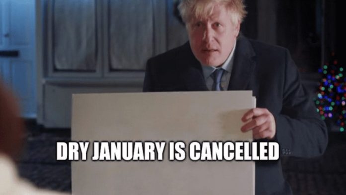 Dry January 2021 CANCELLED – Ignore #DryJanuary, do #DryGinuary – At a time of lockup lunacy in early 2021, the last thing we need is the marketing nonsense that is ‘Dry January’ forced upon us.
