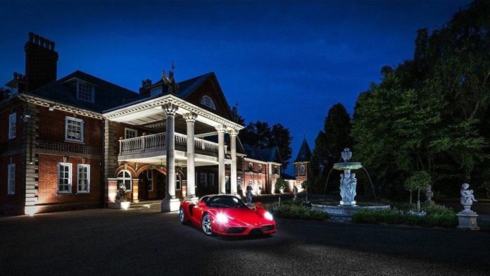 An English McMansion Mess – Deansgreen Hall, Crouchley Lane, Lymm, Cheshire, WA13 0TL, United Kingdom for sale through Jackson-Stops for £6 million – Gargantuan Cheshire ‘McMansion’ once owned by a BBC Sports Personality turned tax fraudster for sale; it’s beyond gaudy.