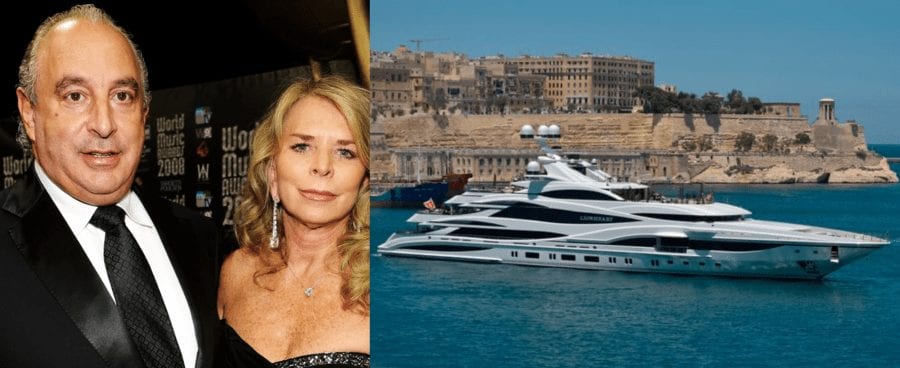 A Boat For Brenda 2021: Sir Philip Green should give his yacht to Queen – As decidedly dippy Dame Esther Rantzen calls for tyrannical twerp Sir Philip Green to hand over his gin palace to the Queen, we suggest Sir James Dyson or Sir Charles Dunstone’s tubs as other options.