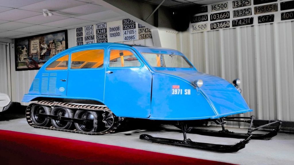 A Blizzard Busting Bombardier – B-7 snowmobile to be auctioned – Bonhams to auction an early B-7 snowmobile created by Joseph-Armand Bombardier after he lost his son in a blizzard for just under £30,000 reports Nikolay Kalinin – Circa 1940 Bombardier B-7 snowmobile to be sold by Bonhams at their Amelia Island Auction on 20th May 2021 at Fernandina Beach Golf Club, Florida with an estimate of £21,700 to £29,000 ($30,000 to $40,000, €25,000 to €33,300 or درهم110,200 to درهم146,900).