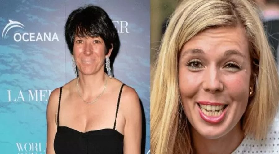 Carrie Symonds Ghislaine Maxwell