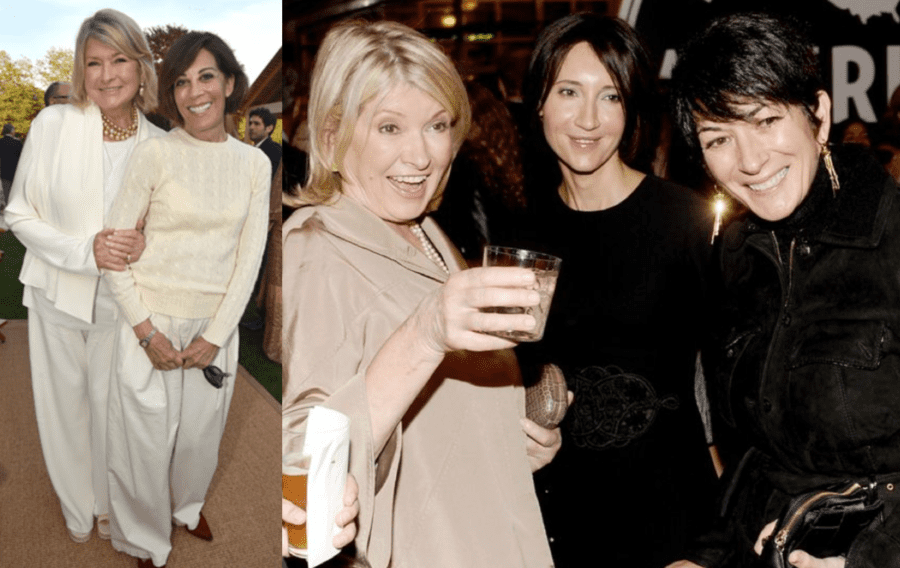 Ghislaine Maxwell Martha Stewart