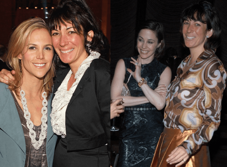 Ghislaine Maxwell Tory Burch Tiffany Dubin