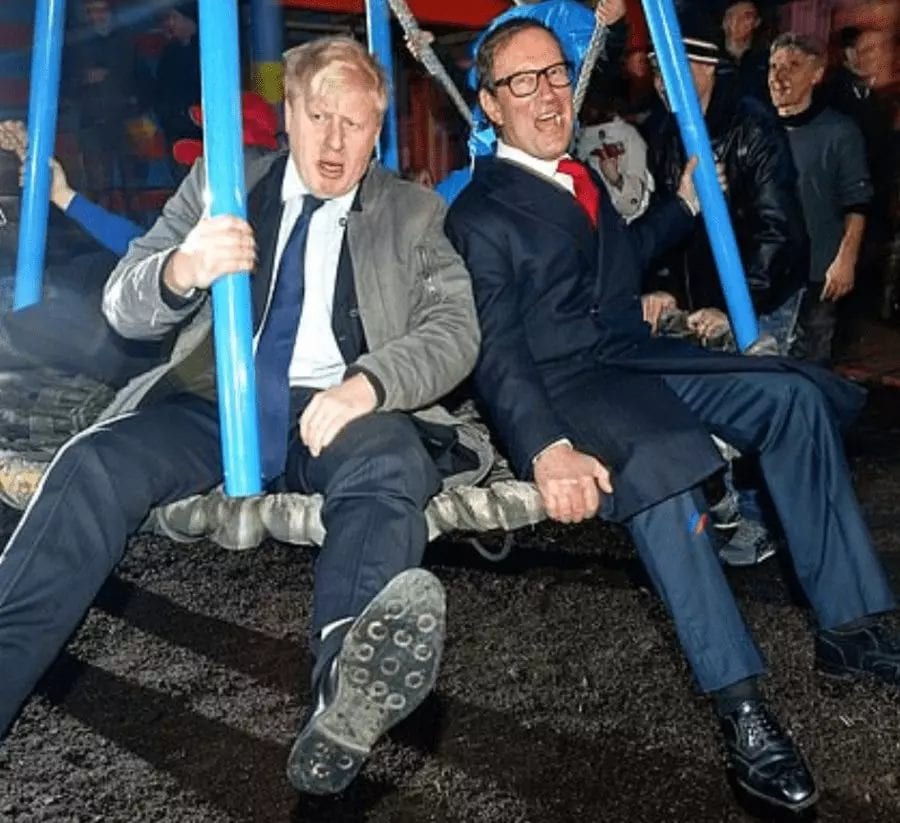 Boris Johnson Richard Desmond