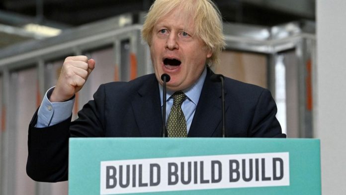 Boris Johnson property sector donations