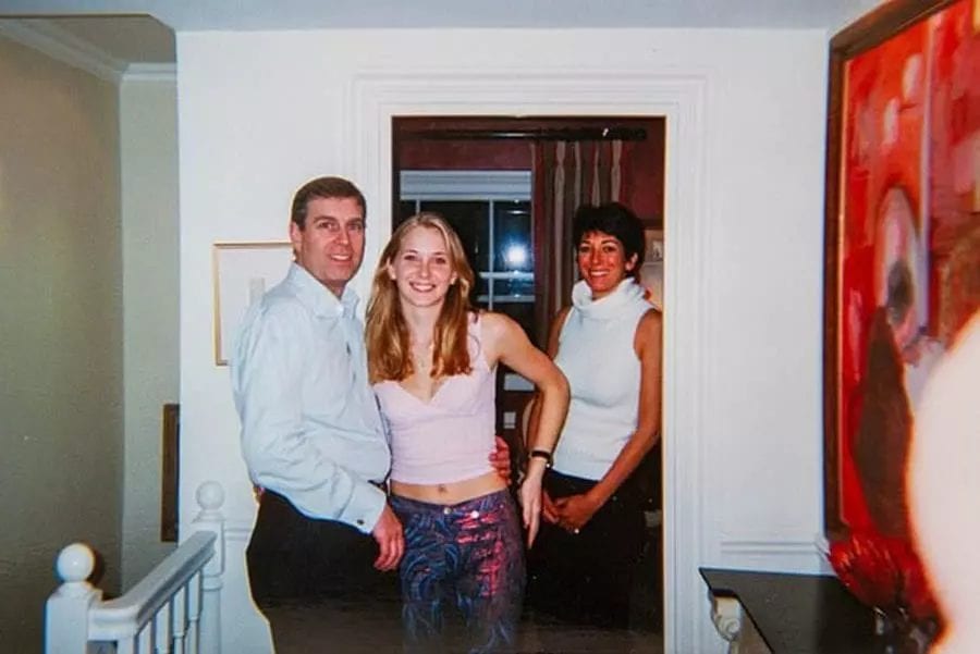 Prince Andrew Virginia Roberts Ghislaine Maxwell 44 Kinnerton Street