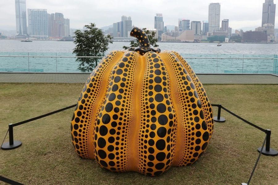 Yayoi Kusama pumpkin