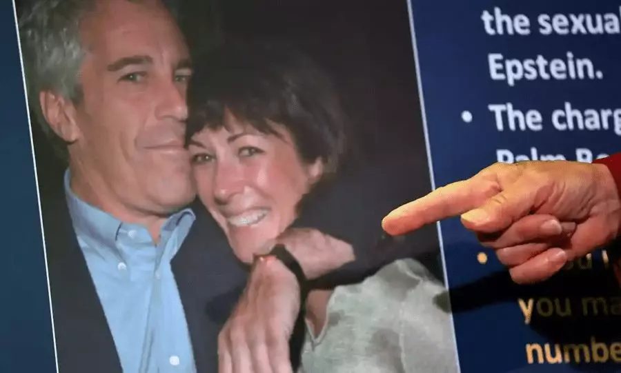 Ghislaine Maxwell Jeffrey Epstein