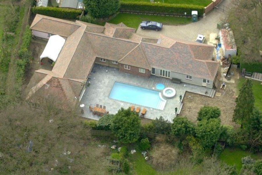 Michael Barrymore’s then home, 4 Beaumont Park Drive, Roydon, Harlow, Essex, CM19 5HB