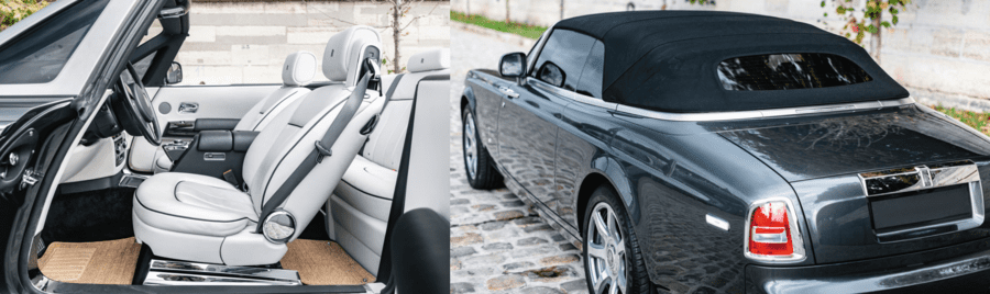 2017 Rolls-Royce Phantom drophead coup, silver metallic 2