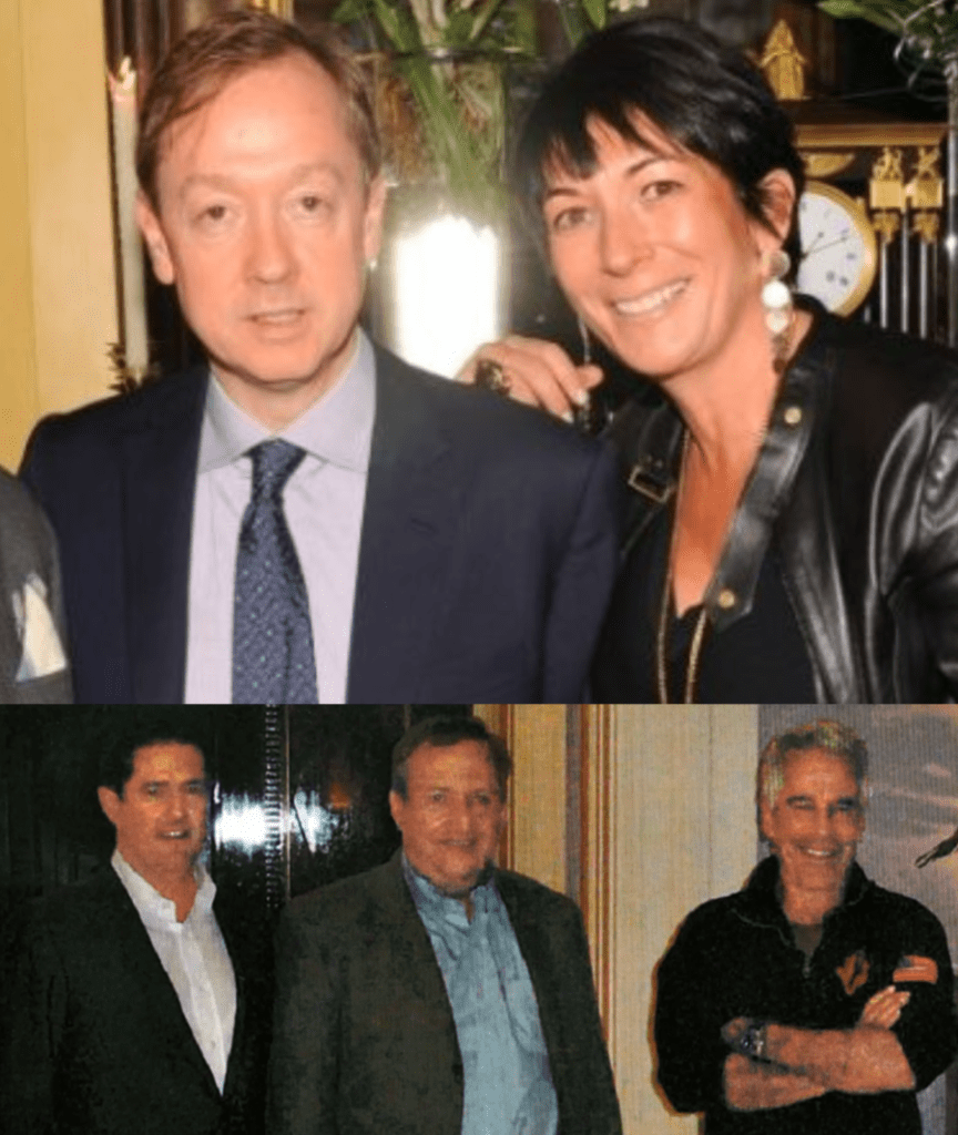 Ghislaine Maxwell Geordie Greig Jes Staley Jeffrey Epstein