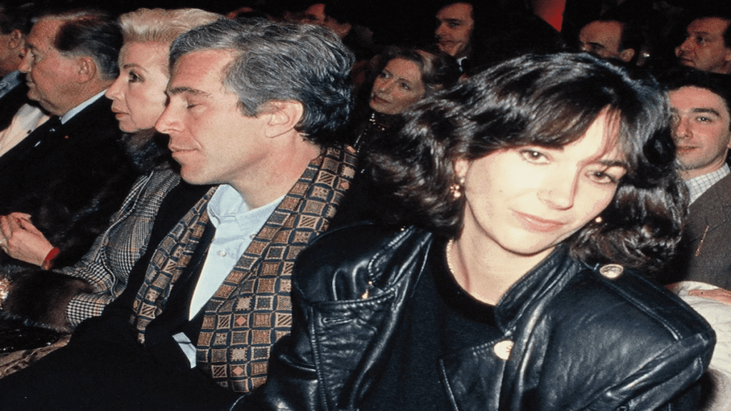 Insane Ghislaine Maxwell sleeping Jeffrey Epstein