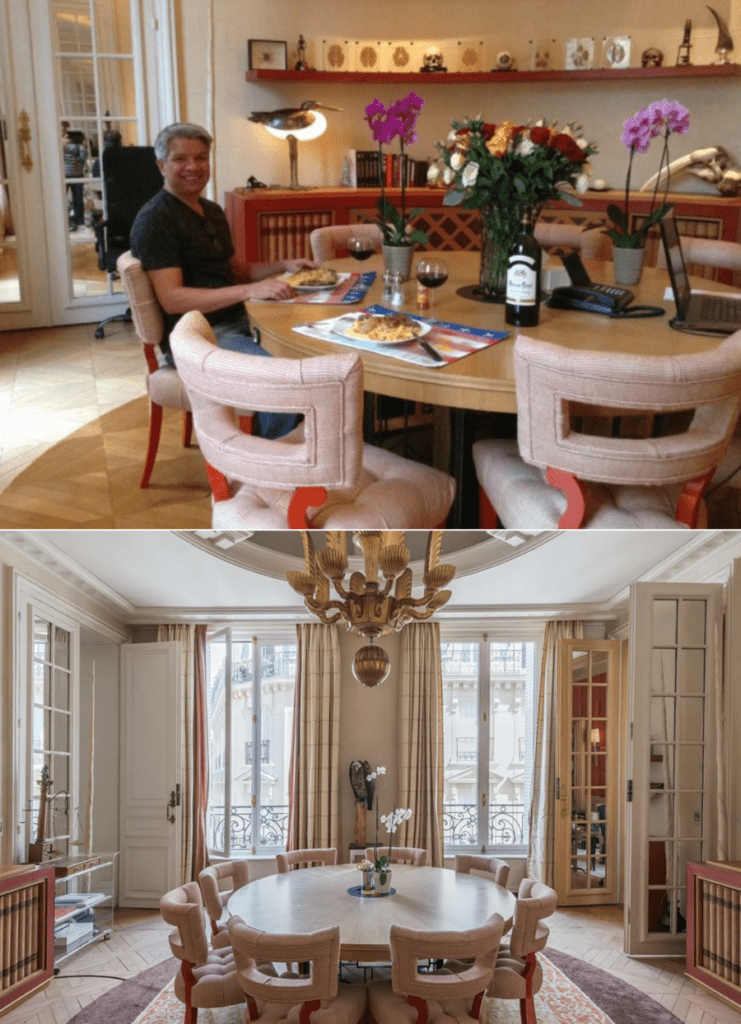 Valdson Viera Cotrin Jeffrey Epstein dining room