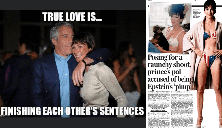 9 Jeffrey Epstein Ghislaine Maxwell finishing sentences raunchy