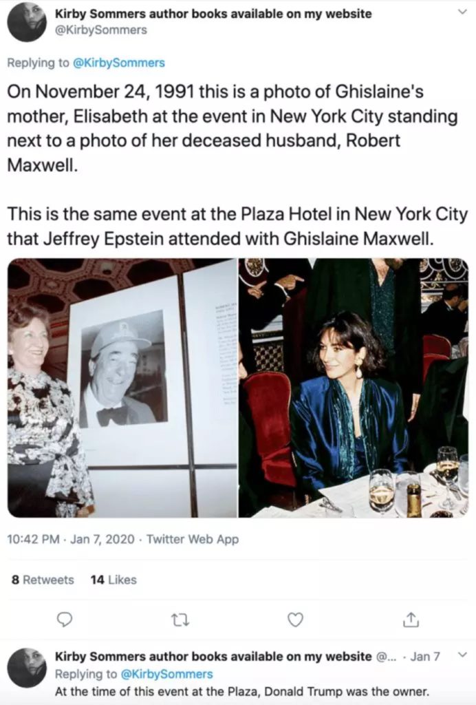 Kirby Sommers tweet Robert Maxwell memorial lunch