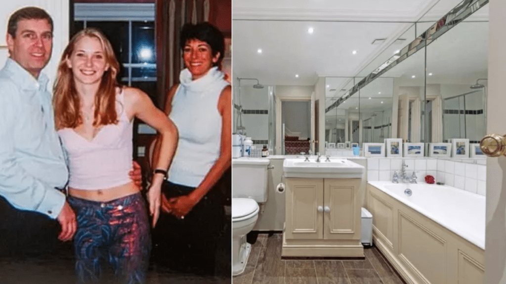 Bathtub Bonk Pad Prince Andrew Ghislaine Maxwell 44 Kinnerton Street