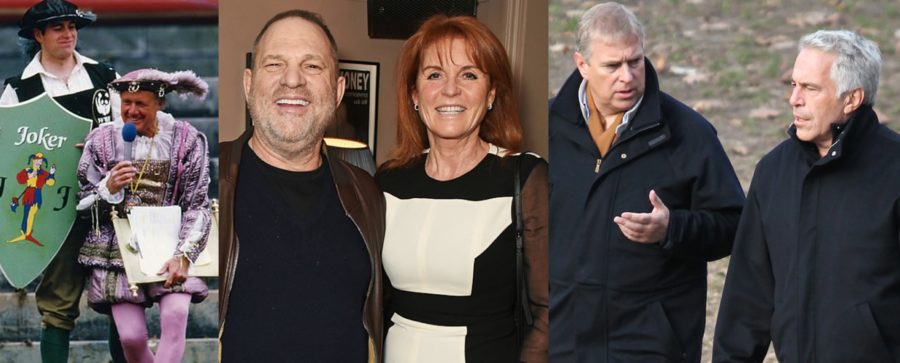 Duke of York-Duchess of York Stuart Hall Jeffrey Epstein Harvey Weinstein