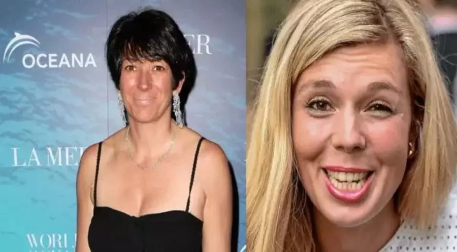 Ghislaine Maxwell Carrie Symonds