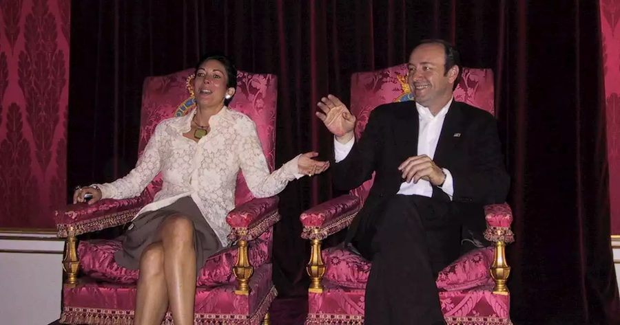 Ghislaine Maxwell Kevin Spacey