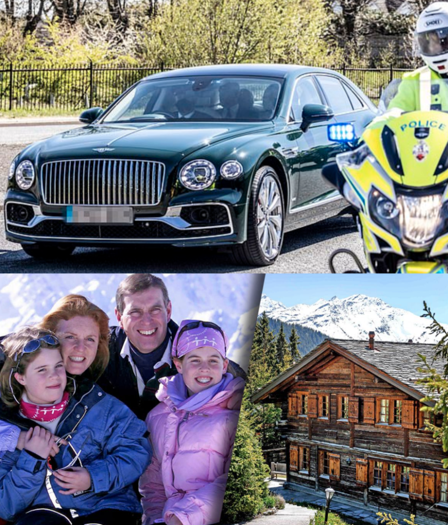 Prince Andrew Bentley ski chalet