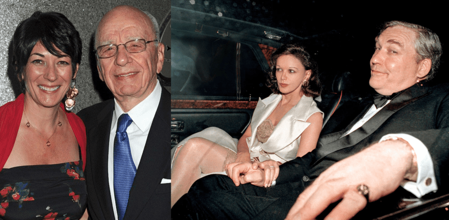 Ghislaine Maxwell Rupert Murdoch Barbara Amiel Conrad Black