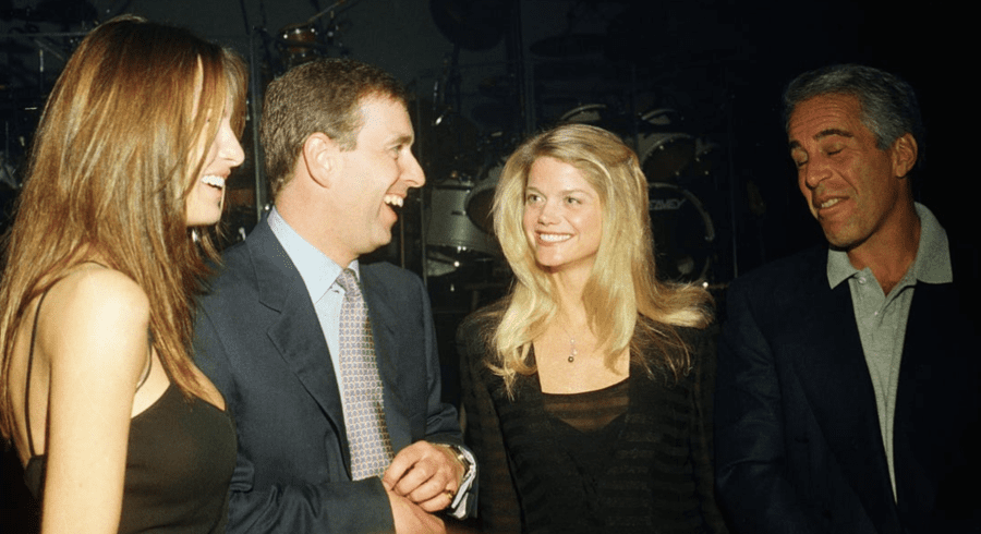 Prince Andrew Melania Trump Gwendolyn Beck Jeffrey Epstein