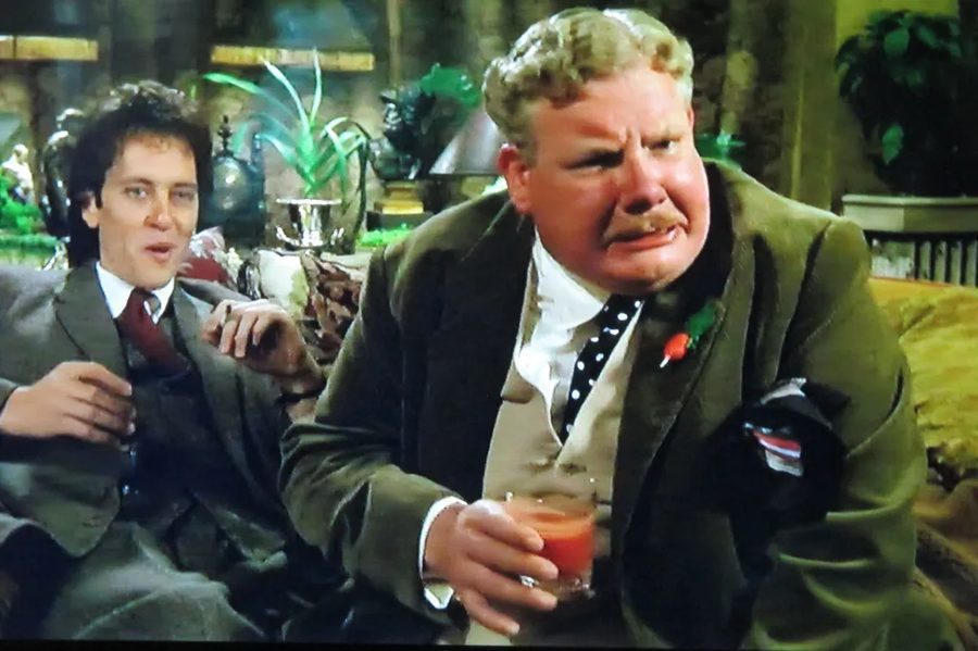 Richard E Grant and Richard Griffiths