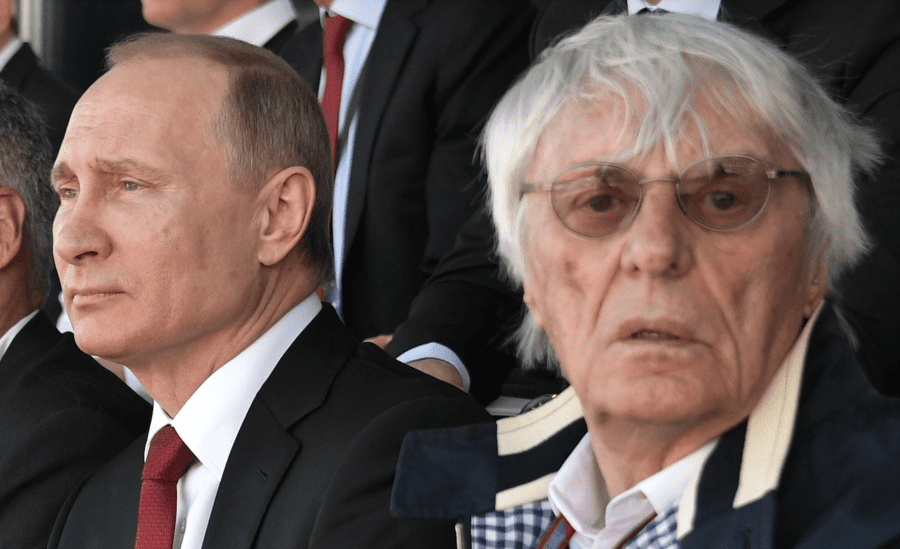 Bernie Ecclestone and Vladimir Putin 1