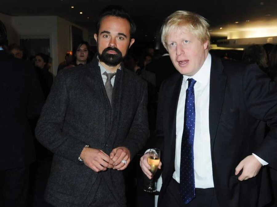 Evgeny Lebdev Boris Johnson