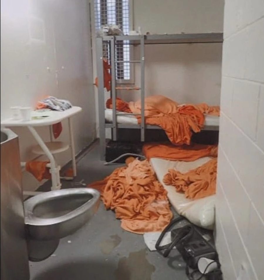 Jeffrey Epstein suicide prison cell