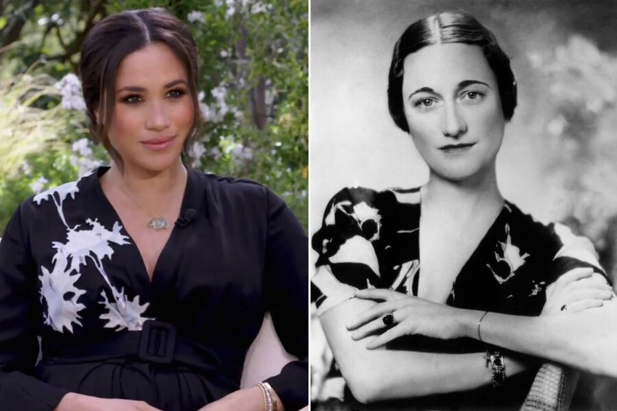 Modern Day Mrs Simpson Megan Markle Duchess of Sussex Mrs Simpson Wallace Simpson Duchess of Windsor