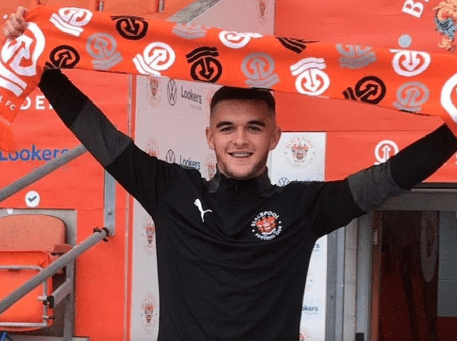 Jake Daniels Blackpool Football Club gay