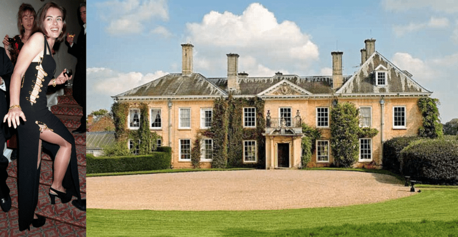 Elizabeth Hurley Donnington Hall