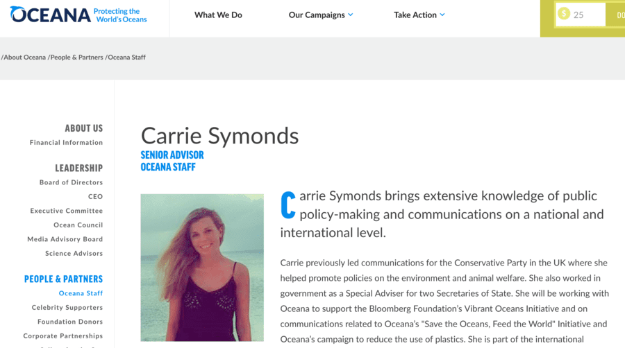 Carrie Symonds