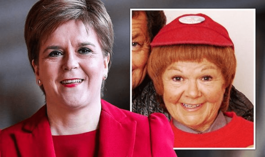 Nicola Sturgeon Jimmy Krankie