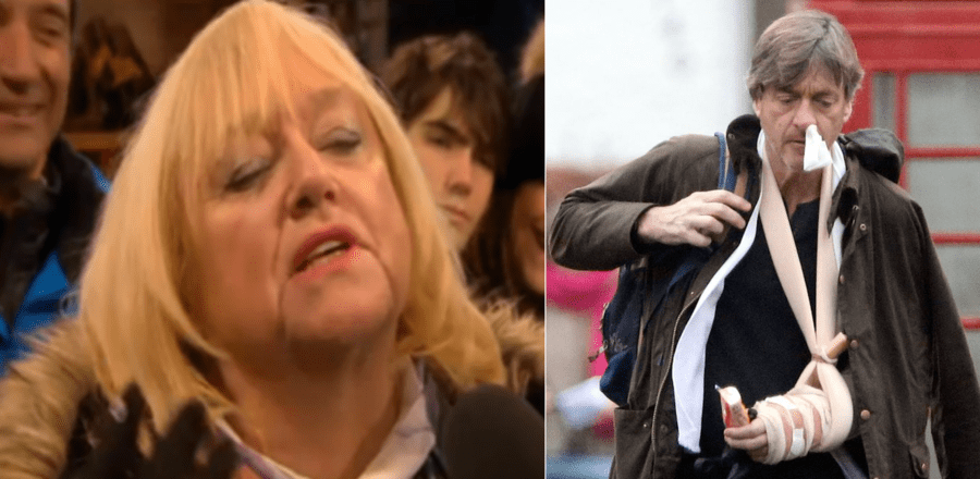 Judy Finnigan and Richard Madeley mess drunk wreck car crash