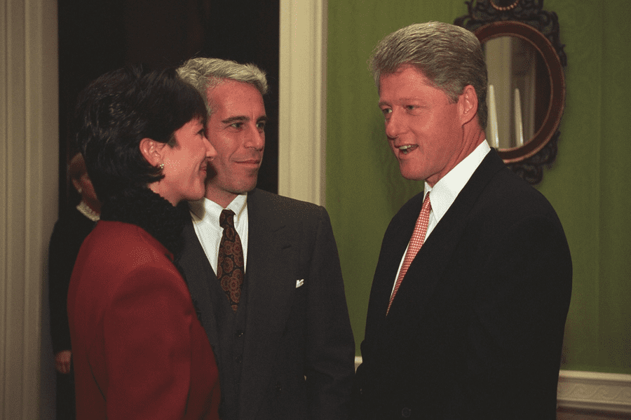 Ghislaine Maxwell Jeffrey Epstein Bill Clinton