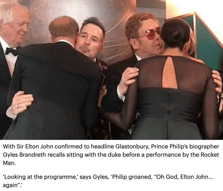 Elton John David Furnish Duke and Duchess of Sussex